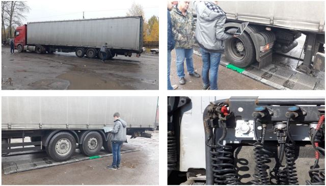 Система весового контроля грузового автотранспорта - калибровка оборудования